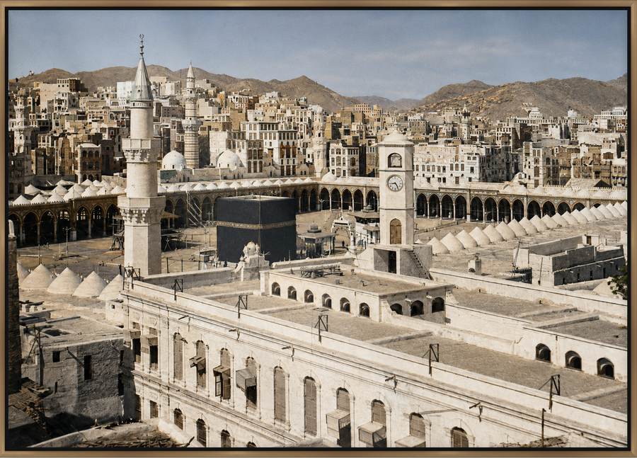 Haram Close Up framed print